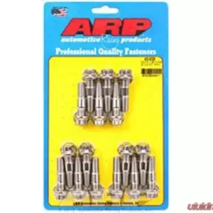 ARP M10 x 1.25 x 48 Stainless Steel 12pt Broached Stud Kit (16/pkg) - Image 1