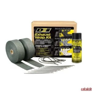 Design Engineering Black HT Automotive Exhaust and Header Glass Fiber Wrap Kit - Image 1