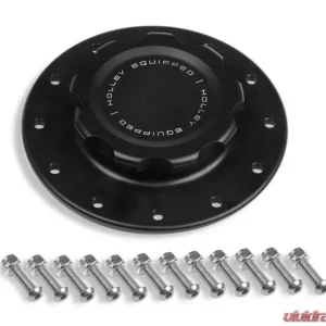 BILLET FUEL CELL CAP W/12 BOLT FLANGE - HOLLEY - Image 2