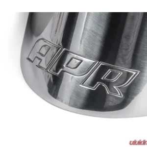 APR 4" Polished Double Walled Slashcut Exhaust Tips for Audi, Porsche, Volkswagen - Image 4
