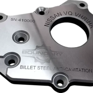 Boundary Pumps Billet Gear High Flow Billet Steel Back Plate Pump Assembly Nissan VQ VHR 3.5L 3.7L - Image 5