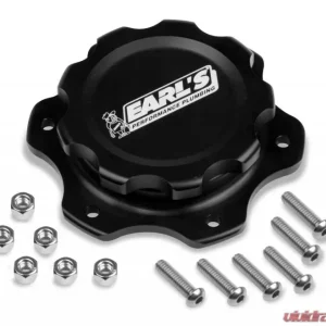Earl's Performance BILLET FUEL CELL CAP W/6 BOLT FLANGE - Image 2