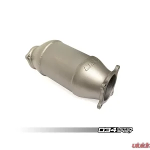 034 MotorSport Cast Stainless Steel Racing Catalyst Audi A4 A5 B9 17-20 - Image 2