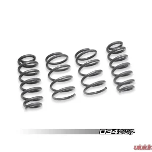 034 MotorSport Dynamic Plus Lowering Springs Performacnce Audi RS3 2012-2020 - Image 1