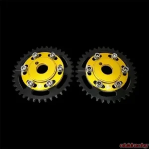Brian Crower Adjustable Cam Gears ARP Fastener Bolts Pair Gold Nissan SR20DE[T] - Image 1