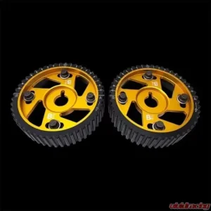 Brian Crower Adjustable Cam Gears ARP Fastener Bolts Pair Gold Toyota 2JZGTE - Image 1