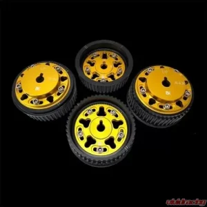 Brian Crower Adjustable Cam Gears ARP Fastener Bolts 4-Piece Gold Subaru WRX EJ205 | STi EJ257 - Image 1