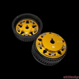 Brian Crower Adjustable Cam Gears ARP Fastener Bolts Pair Gold Subaru WRX EJ205 | STI EJ257 - Image 1