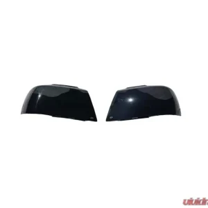 AVS Headlight Covers Black Ford Bronco 1987-1991 - Image 1