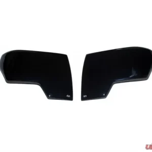 AVS Headlight Covers Smoke GMC Sierra 1500 2014-2018 - Image 2