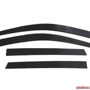 AVS Ventvisor Low Profile 4pc - Smoke Nissan Titan Crew Cab Pickup 2017-2018 - Image 2