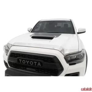 AVS Aeroskin Low Profile Hood Shield Chrome Toyota Tacoma 2016-2018 - Image 1