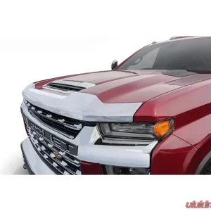 AVS Aeroskin Low Profile Hood Shield Chrome Chevrolet Silverado 2500 2020 - Image 1