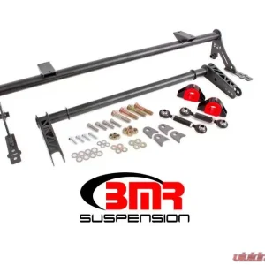 BMR Suspension Xtreme Anti-Roll Bar Kit Rear Hollow 35mm Black Ford Mustang 2005-2014 - Image 2