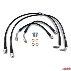 034 Motorsports Stainless Steel Braided Brake Line Kit Audi TTRS | RS3 8S/8V.5 2017-2022 - Image 1