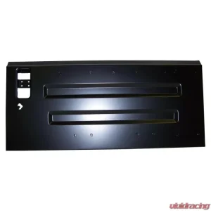 Crown Automotive Jeep Replacement Tailgate, Black Jeep Wrangler 1987-1995 - Image 1