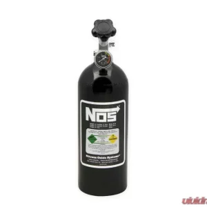 NOS/Nitrous Oxide System BOTTLE, 5 LB., W/SUPER HI-FLO, BLACK - Image 1