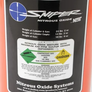 NOS/Nitrous Oxide System 10 LB. BOTTLE - SNIPER ORANGE - Image 3