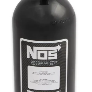 NOS/Nitrous Oxide System BOTTLE, 10 LB., W/SUPER HI-FLO, BLACK - Image 2