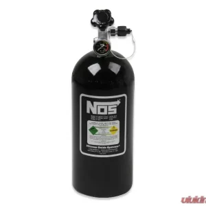 NOS/Nitrous Oxide System 10 LB. BOTTLE W/RACER SAFETY, BLACK - Image 1