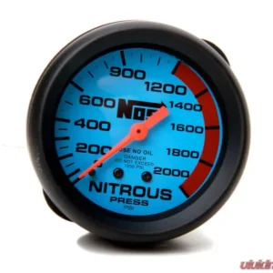 NOS/Nitrous Oxide System 2 5/8 BLUE N2O GAUGE - Image 1