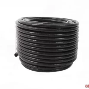 Aeromotive Fuel System Braided Stainless Steel PTFE Fuel Line; Black Jacketed - Image 1