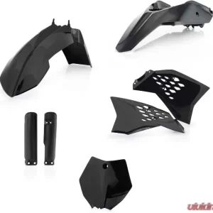 Acerbis Full Plastic Kit Black KTM SX65 09-11 - Image 1
