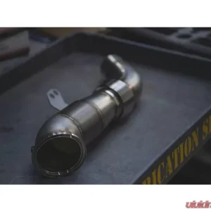 AMS Performance Street Downpipe w/ EPA-verified Ultra High Flow GESI Catalytic Converter Toyota GR Supra 3.0L (US only) 2020+ - Image 5