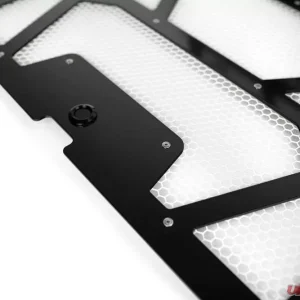 Agency Power Vented Engine Cover Gloss Black | White Polaris RZR XP 1000 | XP Turbo - Image 3