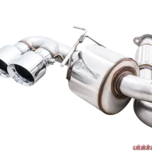 AWE Tuning Touring Edition Exhaust | 3" Diameter | 4.5" Quad Chrome Silver Tips Chevrolet Corvette Stingray 2020-2025|Chevrolet Corvette E-Ray 2024-2025 - Image 4