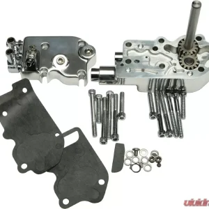 HardDrive Polished Oil Pump Harley Davidson Big Twin 1973-1991 - Image 1