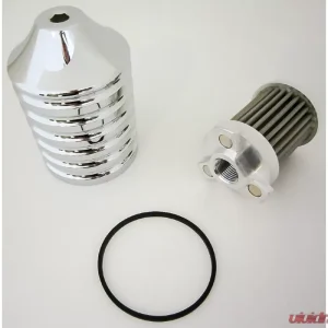 HardDrive Billet Reusable Oil Filter Chrome Harley Davidson Touring 1982-2020 | Softail 1984-2020 | Dyna 1991-2017 | Sportster 1985-2020 - Image 1