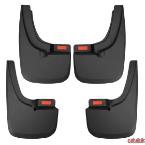 Husky Liners Front & Rear Mud Guards for 2019-2020 Ford Ranger, Black - Image 1