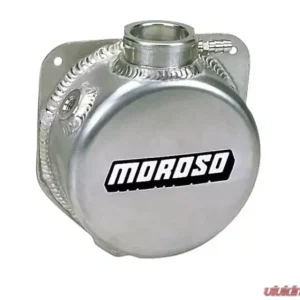 Moroso 2.652in 1qt Stamped Filler Neck Universal Coolant Expansion Tank - Image 1