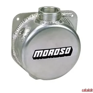 Moroso 2-5/8in 1qt Stamped Filler Neck Universal Coolant Expansion Tank - Image 1