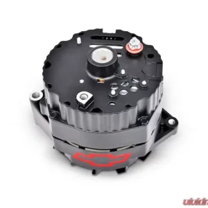 Pro Form 100 Amp Alternator 1-Wire GM 10SI Style w/ Internal Regulator Black Crinkle Finish - Image 2