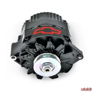 Pro Form 100 Amp Alternator 1-Wire GM 10SI Style w/ Internal Regulator Black Crinkle Finish - Image 3