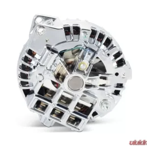 Pro Form 110 Amp Alternator 1-Wire w/ Internal Regulator V-Pully Chrome Finish - Image 2