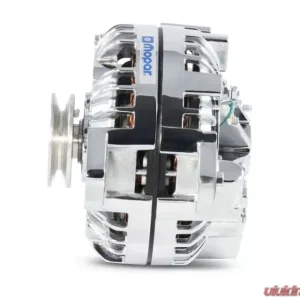 Pro Form 110 Amp Alternator 1-Wire w/ Internal Regulator V-Pully Chrome Finish - Image 3