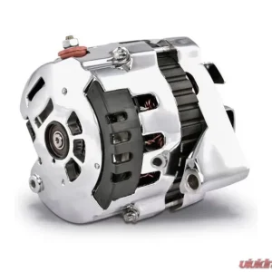 Pro Form 160 Amp 1-Wire CS130 Alternator Chrome Finish Chevy Small Block 305-350 | Big Block 402-454 Engines - Image 2