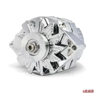 Pro Form 100 Amp GM 10 SI 1-Wire Alternator Chrome Finish - Image 1