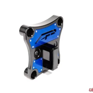 Agency Power Blue Billet Radius Rod Plate w/ D-Ring Can-Am Maverick X3 2017-2025 - Image 1