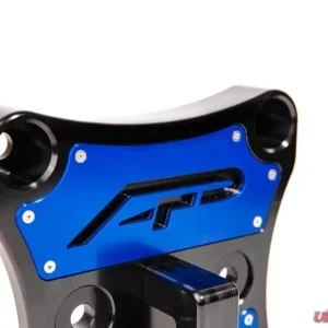 Agency Power Blue Billet Radius Rod Plate w/ D-Ring Can-Am Maverick X3 2017-2025 - Image 2