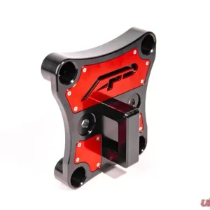 Agency Power Red Billet Radius Rod Plate w/ D-Ring Can-Am Maverick X3 2017-2025 - Image 1