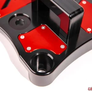 Agency Power Red Billet Radius Rod Plate w/ D-Ring Can-Am Maverick X3 2017-2025 - Image 3