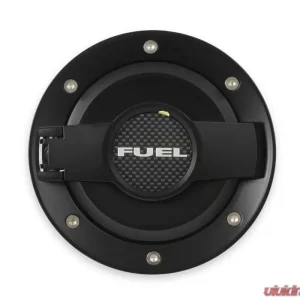 Drake Billet All Black Fuel Door Assembly Dodge Challenger 2008-2020 - Image 2