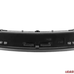 Drake Gloss Black w/ Styling Lines Tail Light Panel Molding Ford Mustang 2015-2022 - Image 1