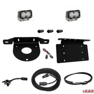 Baja Designs Bronco Dual S2 Sport W/C Reverse Kit w/Lic Plate w/Upfitter Ford Bronco 2021 - Image 1