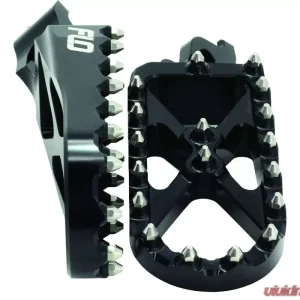 Flo Motorsports Black Adventure Snow Footpeg Kawasaki | Honda 1998-2019 - Image 1