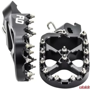 Flo Motorsports Black Flo Foot Peg Honda | Kawasaki 2004-2021 - Image 1